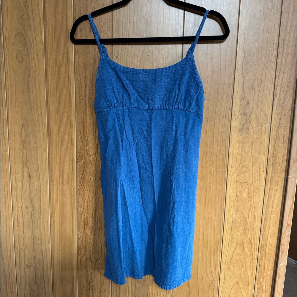 Wild Fable Blue Backless Dress